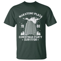 Nakatomi Plaza T Shirt Christmas Party 1988 Survivor - Wonder Print Shop