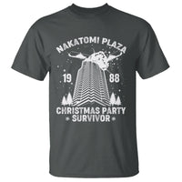 Nakatomi Plaza T Shirt Christmas Party 1988 Survivor - Wonder Print Shop