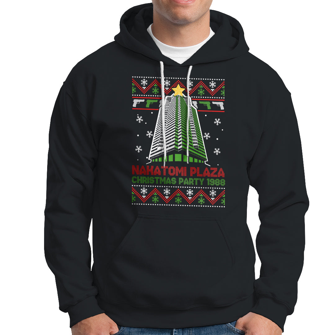 Nakatomi Plaza Hoodie Christmas Party 1988 - Wonder Print Shop
