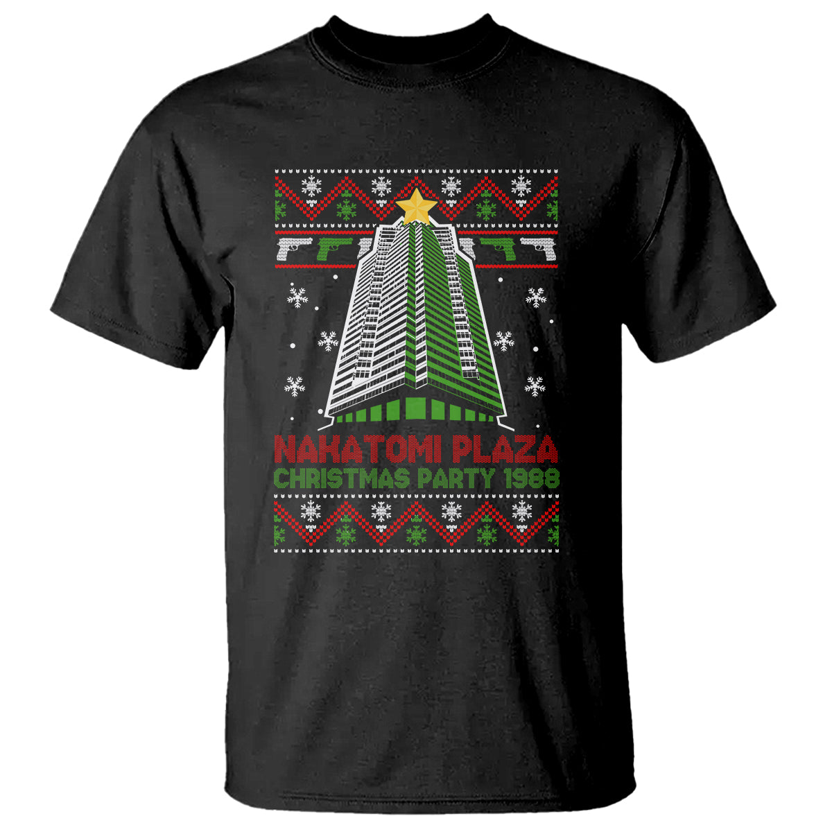 Nakatomi Plaza T Shirt Christmas Party 1988 - Wonder Print Shop