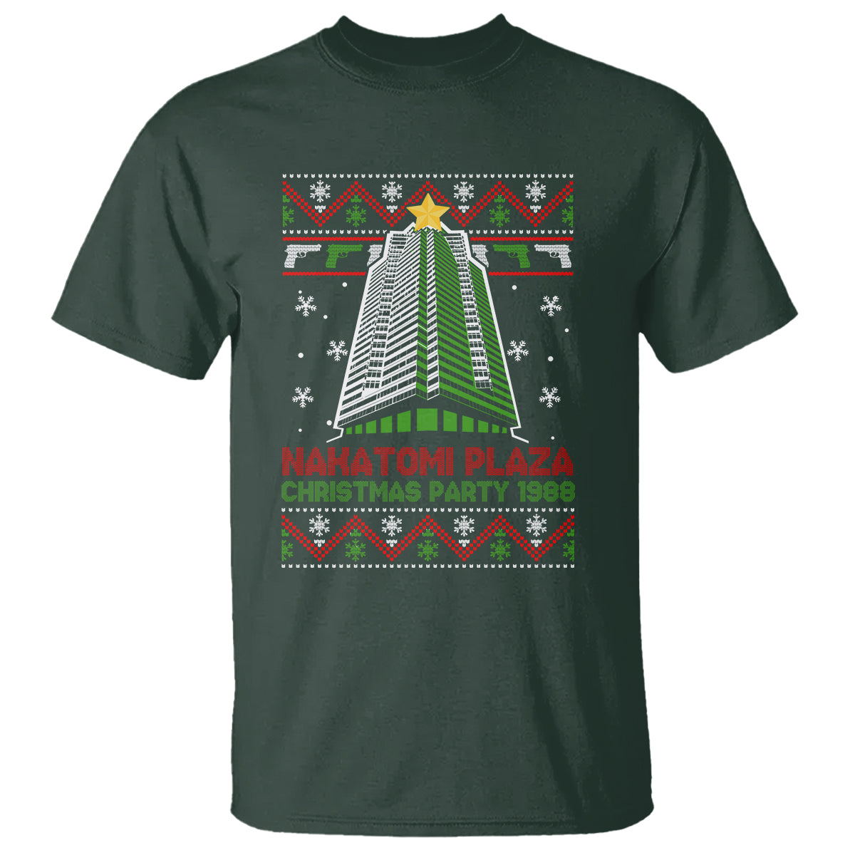 Nakatomi Plaza T Shirt Christmas Party 1988 - Wonder Print Shop