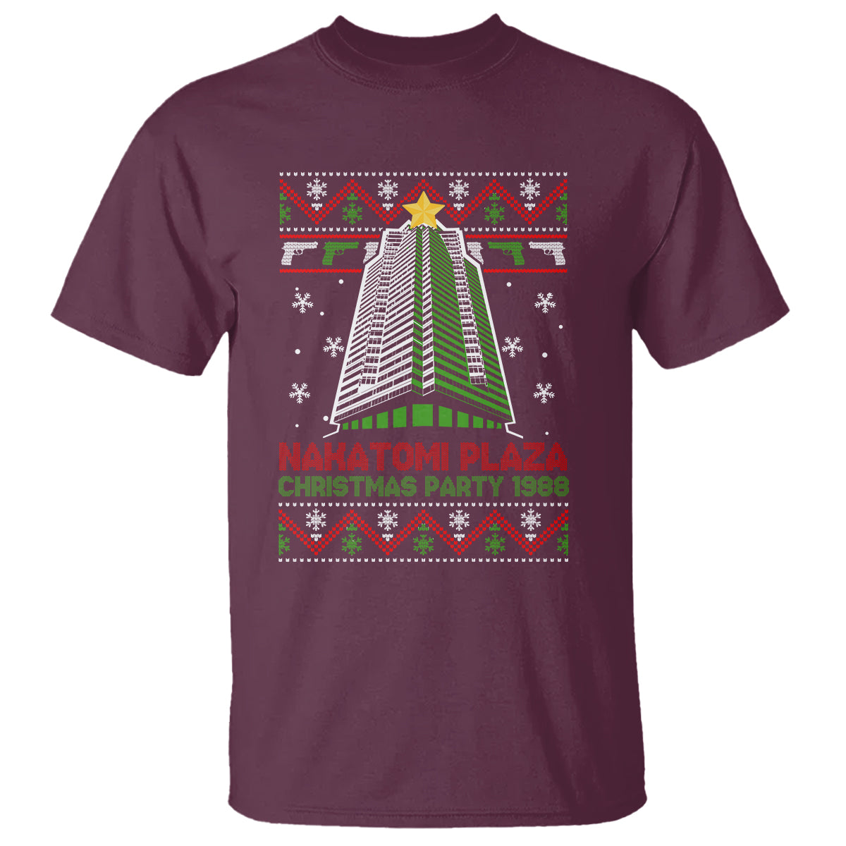 Nakatomi Plaza T Shirt Christmas Party 1988 - Wonder Print Shop