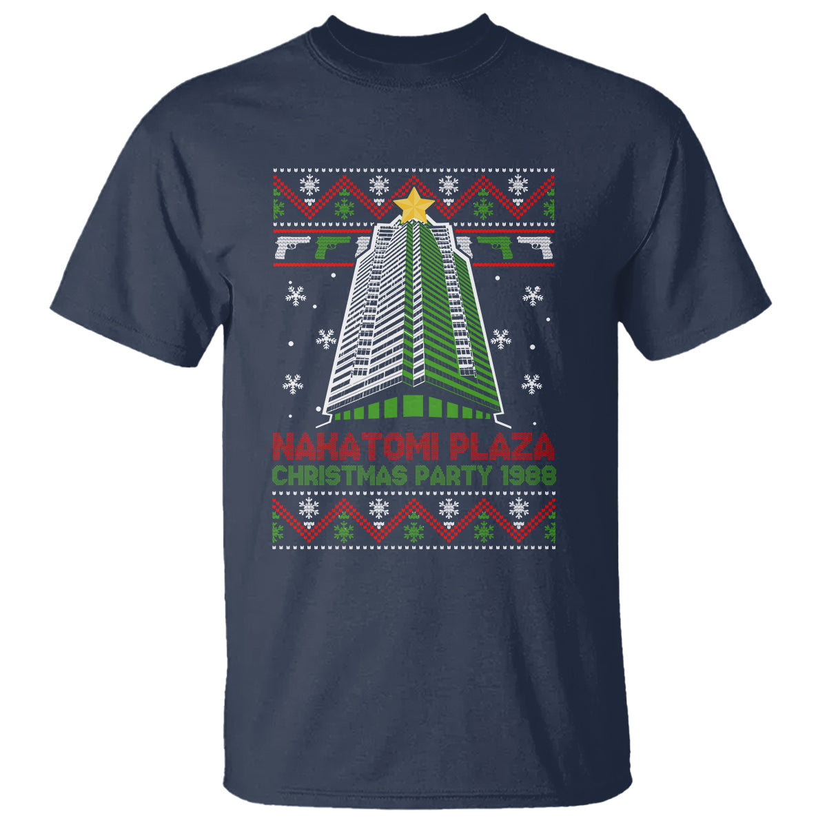 Nakatomi Plaza T Shirt Christmas Party 1988 - Wonder Print Shop