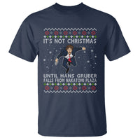 Nakatomi Plaza T Shirt It's Not Christmas Until Hans Gruber Falls - Wonder Print Shop