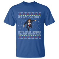 Nakatomi Plaza T Shirt It's Not Christmas Until Hans Gruber Falls - Wonder Print Shop