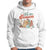 Christmas Cookies Hoodie Tis The Season Xmas Tree Cakes Gingerbread Man Retro Groovy - Wonder Print Shop