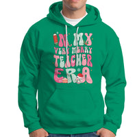 In My Very Merry Teacher Era Xmas Groovy Christmas Hoodie - Wonder Print Shop
