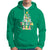 In My Holly Jolly Teacher Era Xmas Groovy Christmas Tree Hoodie - Wonder Print Shop