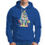 In My Holly Jolly Teacher Era Xmas Groovy Christmas Tree Hoodie - Wonder Print Shop