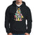 In My Very Merry Teacher Era Xmas Groovy Christmas Tree Hoodie - Wonder Print Shop