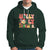 Groovy Holly Jolly Teacher Christmas Retro Xmas Hoodie - Wonder Print Shop