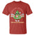 Teacher Christmas T Shirt Rockin' Around The Classroom Groovy Xmas Tree - Wonder Print Shop