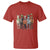 Funny Christmas Horse T Shirt Xmas Light Reindeer Horses Crew with Santa Hat - Wonder Print Shop