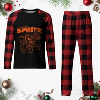 Aperitivo Spritz Plaid Pajama Set Funny Italiano Aperollin' Recipe - Wonder Print Shop