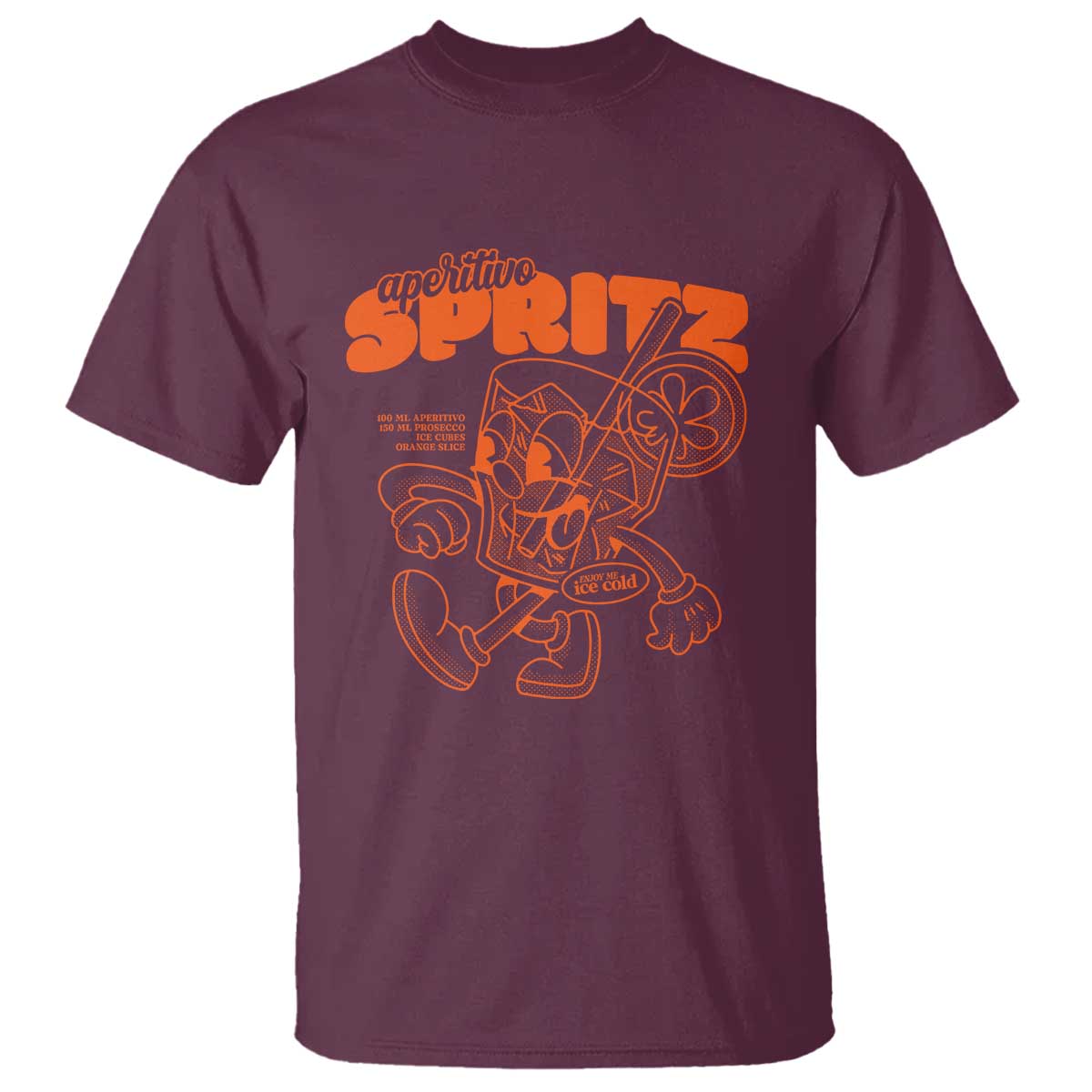 Aperitivo Spritz T Shirt Funny Italiano Aperollin' Recipe - Wonder Print Shop