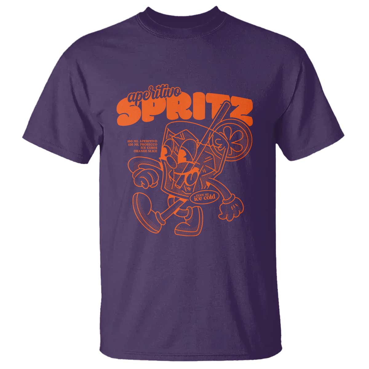 Aperitivo Spritz T Shirt Funny Italiano Aperollin' Recipe - Wonder Print Shop