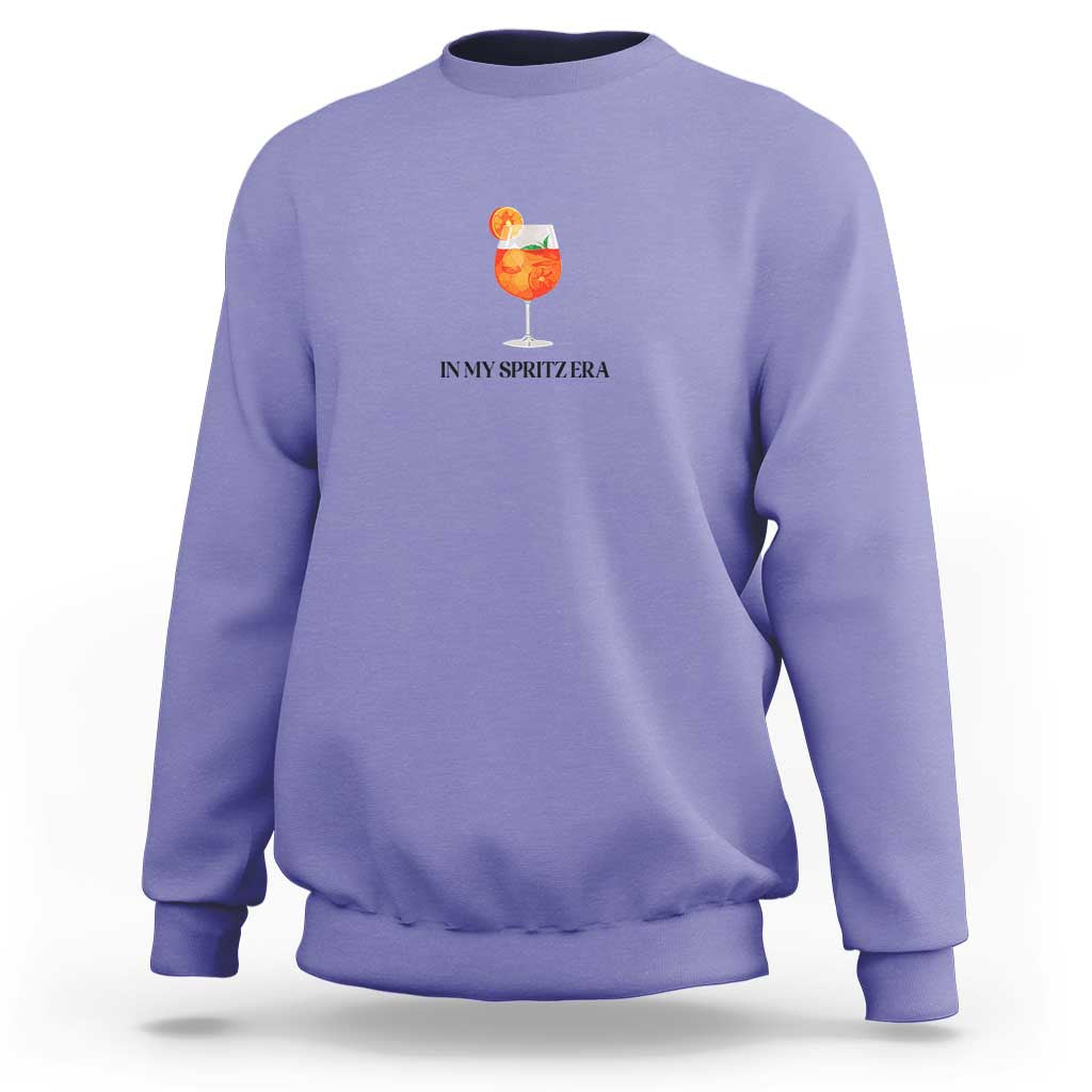 Aperol Spritz Lover Sweatshirt In My Spritz Era Holy - Wonder Print Shop