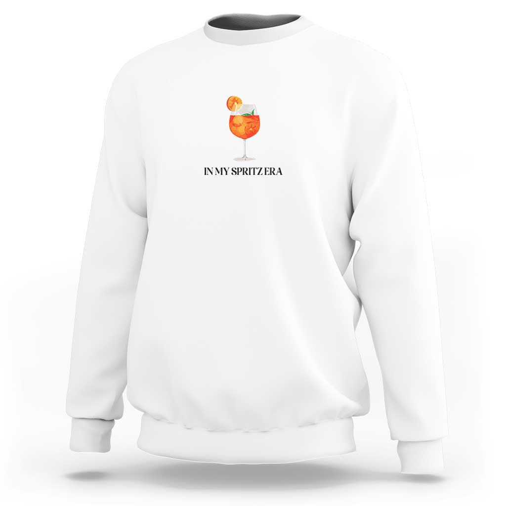 Aperol Spritz Lover Sweatshirt In My Spritz Era Holy - Wonder Print Shop