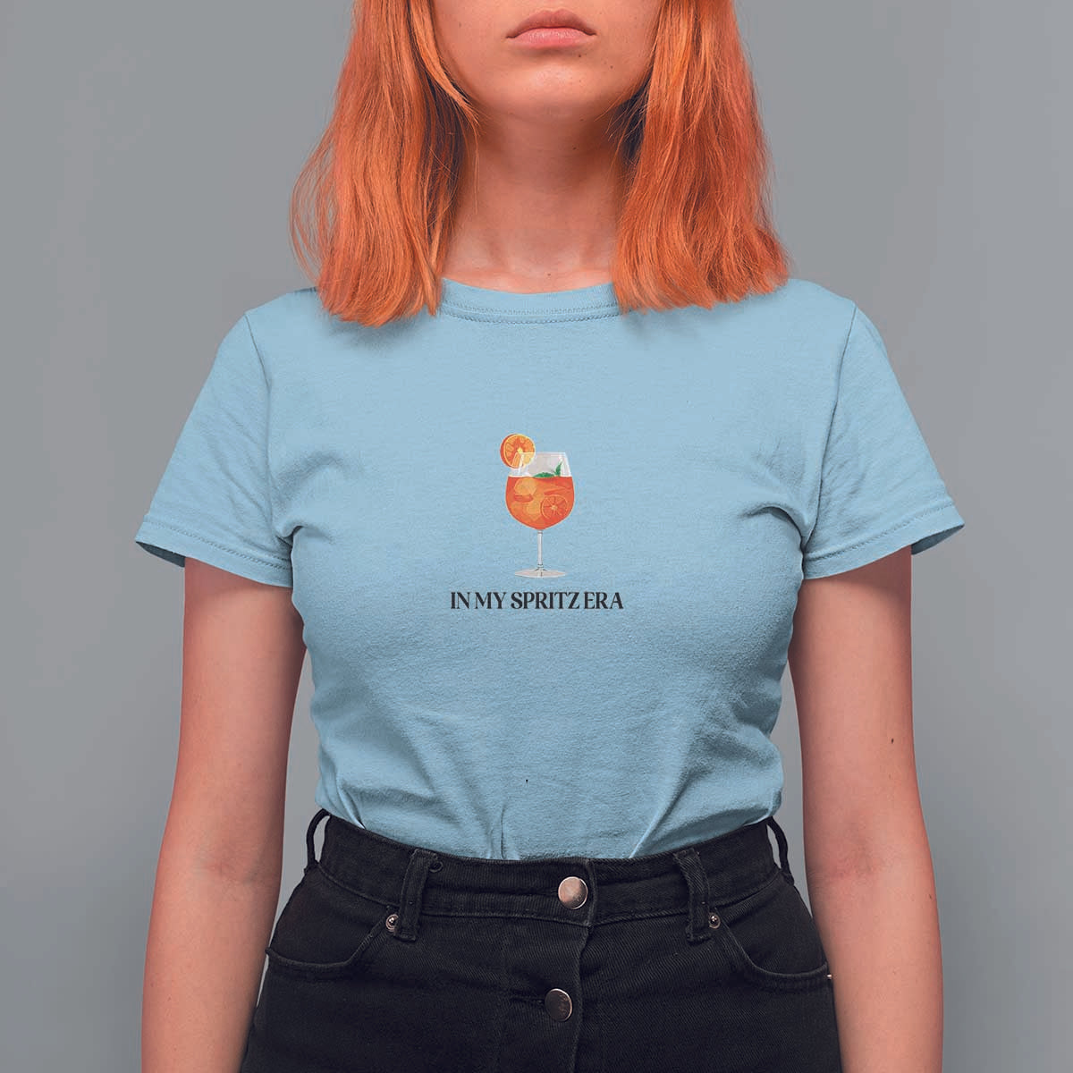 Aperol Spritz Lover T Shirt For Women In My Spritz Era Holy - Wonder Print Shop