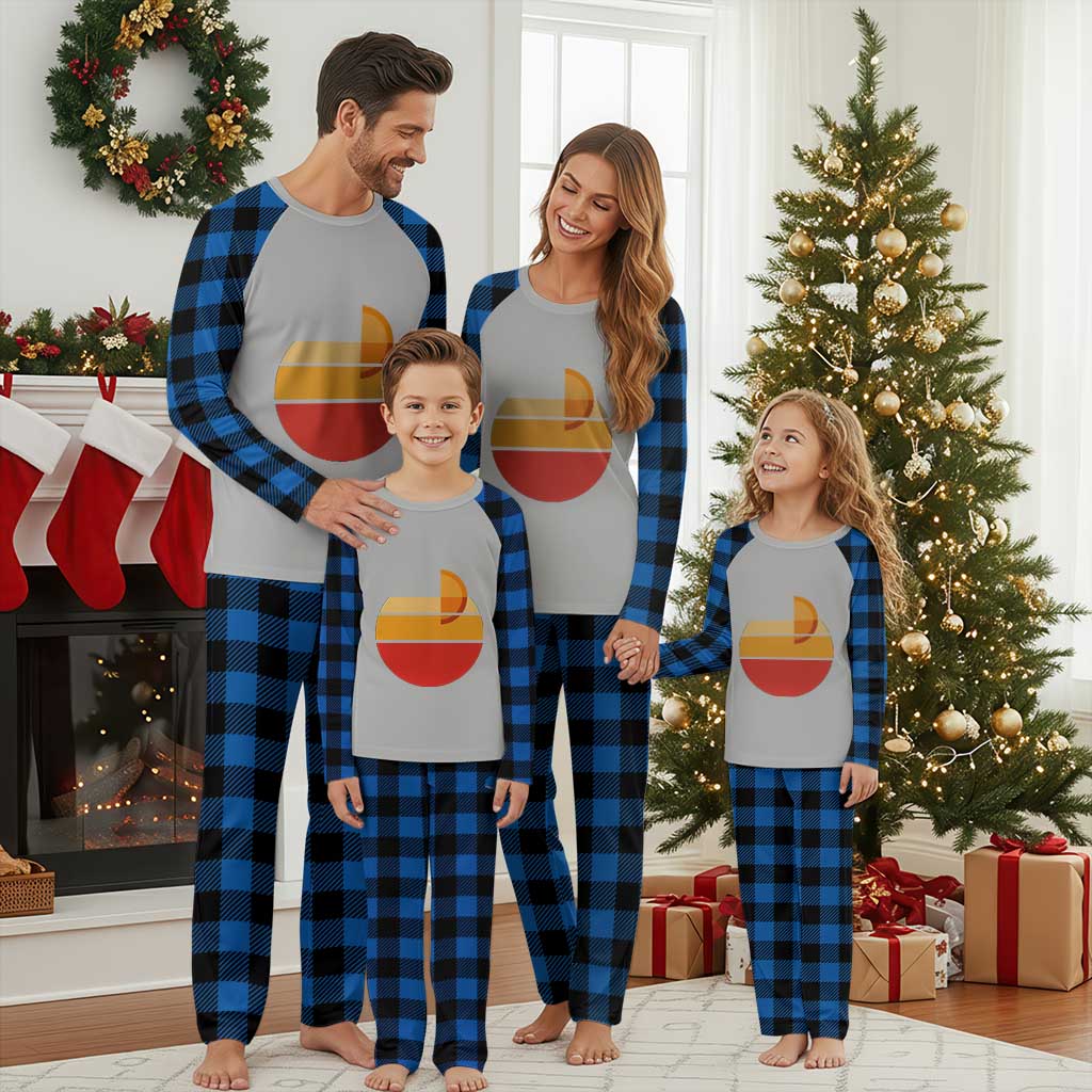 Aperol Spritz Plaid Pajama Set Sprizz Summer Cocktail Lover Retro Sunset - Wonder Print Shop