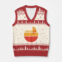 Aperol Spritz V-Neck Knit Sweater Vest Sprizz Summer Cocktail Lover Retro Sunset - Wonder Print Shop