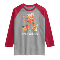 Aperol Spritz Raglan Shirt They See Me Aperrollin Summer Cocktail