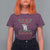Funny Spanish Ugly Christmas T Shirt For Women Yo Solo Vine Por Los Terrenos I'm Just Here For Feliz Navidad - Wonder Print Shop