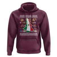 Mexican Christmas Hoodie Mexico Flag Xmas Tree Ugly Sweater