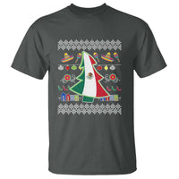 Mexican Christmas T Shirt Mexico Flag Xmas Tree Ugly Sweater - Wonder Print Shop