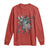 Christmas Merry Krampus Long Sleeve Shirt Naughty Horror Evil Xmas Psychobilly