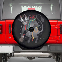 Xmas Merry Krampus Spare Tire Cover Naughty Horror Evil Xmas Psychobilly