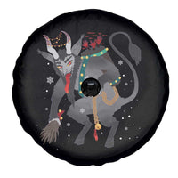 Xmas Merry Krampus Spare Tire Cover Naughty Horror Evil Xmas Psychobilly