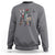 Christmas Merry Krampus Sweatshirt Naughty Horror Evil Xmas Psychobilly - Wonder Print Shop