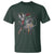 Christmas Merry Krampus T Shirt Naughty Horror Evil Xmas Psychobilly - Wonder Print Shop