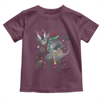 Christmas Merry Krampus Toddler T Shirt Naughty Horror Evil Xmas Psychobilly