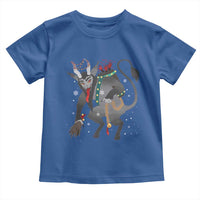 Christmas Merry Krampus Toddler T Shirt Naughty Horror Evil Xmas Psychobilly