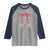 Merry Krampus Christmas Raglan Shirt Naughty Xmas Psychobilly Horror