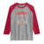 Merry Krampus Christmas Raglan Shirt Naughty Xmas Psychobilly Horror