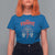 Merry Krampus Christmas T Shirt For Women Naughty Xmas Psychobilly Horror - Wonder Print Shop