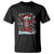 Dancing Skeleton Christmas T Shirt Snowy Xmas Night Santa - Wonder Print Shop