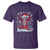 Dancing Skeleton Christmas T Shirt Snowy Xmas Night Santa - Wonder Print Shop