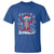 Dancing Skeleton Christmas T Shirt Snowy Xmas Night Santa - Wonder Print Shop