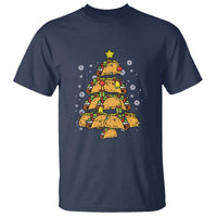 Taco Christmas Tree T Shirt Mexican Food Tacos Lover Xmas in Mexico - Wonder Print Shop