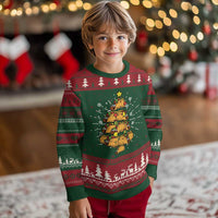 Taco Xmas Tree Ugly Christmas Sweater Mexican Food Tacos Lover Xmas in Mexico - Wonder Print Shop