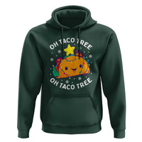 Taco Christmas Tree Hoodie Oh Taco Tree Cute Xmas Mexican Food Lover
