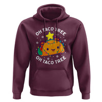 Taco Christmas Tree Hoodie Oh Taco Tree Cute Xmas Mexican Food Lover