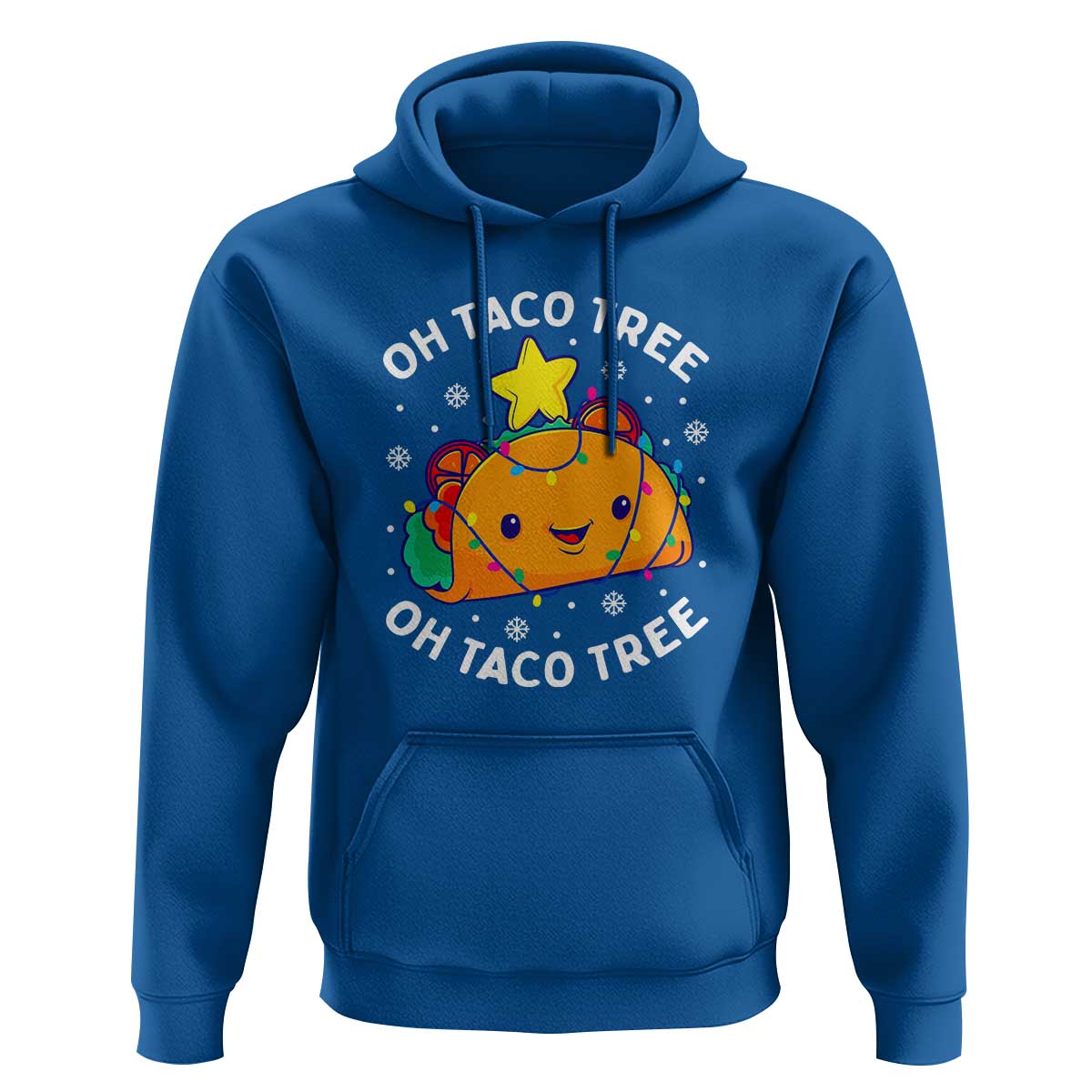 Taco Christmas Tree Hoodie Oh Taco Tree Cute Xmas Mexican Food Lover