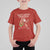 Heavy Metal Santa T Shirt For Kid Playing Guitar Christmas Rock Music Lover - Wonder Print Shop