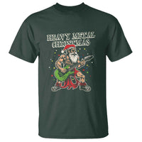 Heavy Metal Santa T Shirt Playing Guitar Christmas Rock Music Lover - Wonder Print Shop