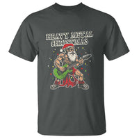 Heavy Metal Santa T Shirt Playing Guitar Christmas Rock Music Lover - Wonder Print Shop